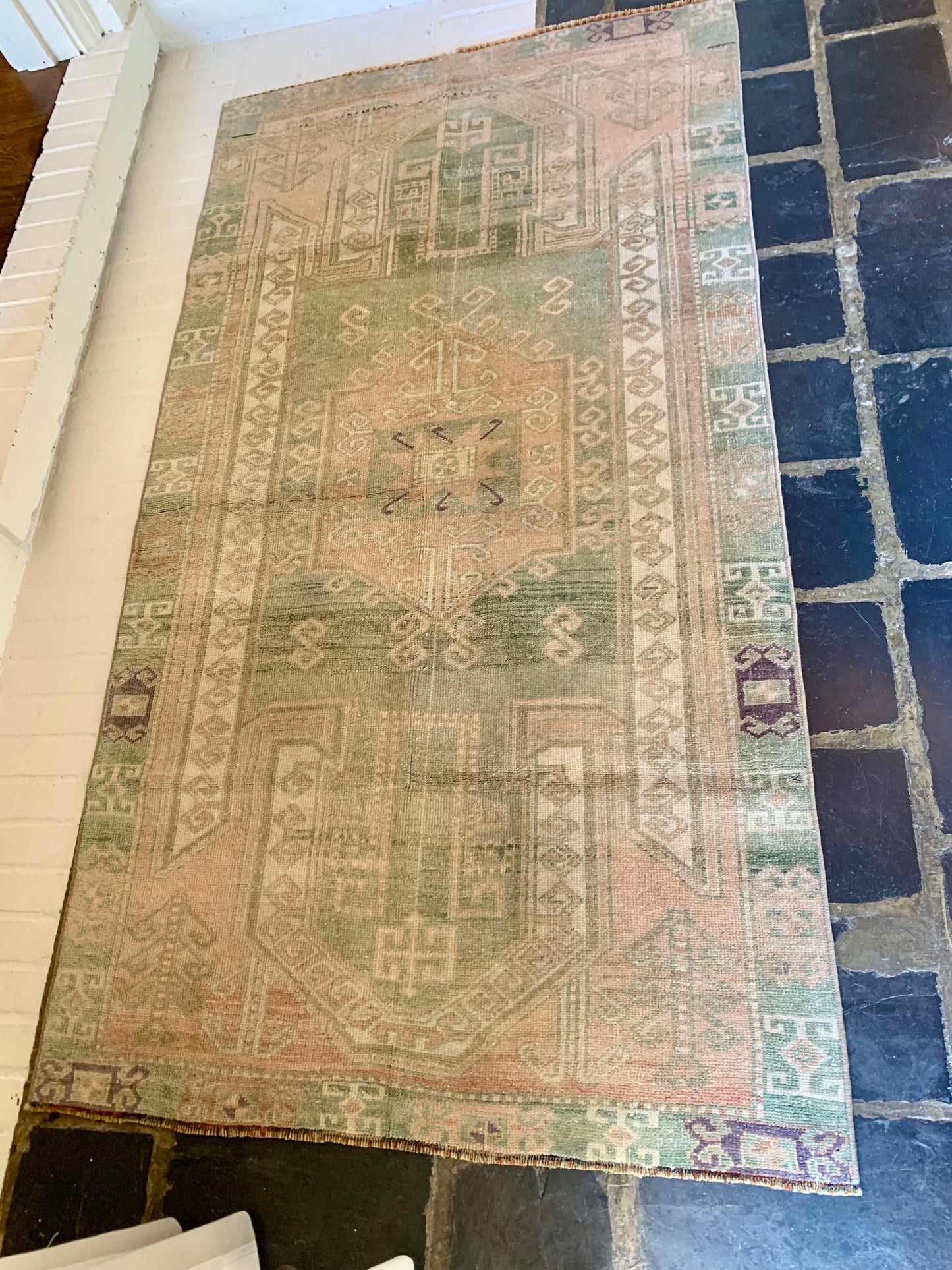 3’7”x6’7” Vintage Oushak Area Rug