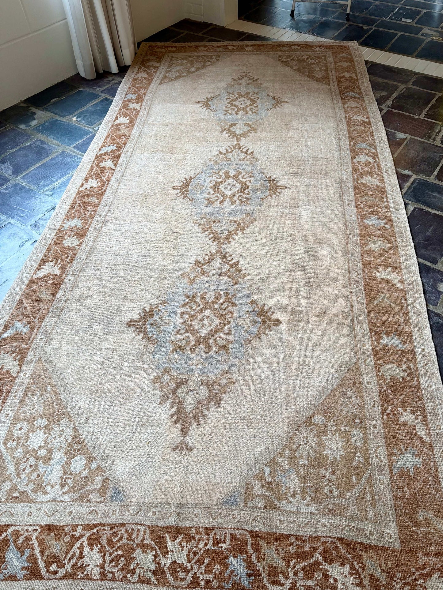 5’5”x11’7” Vintage Oushak Gallery Runner