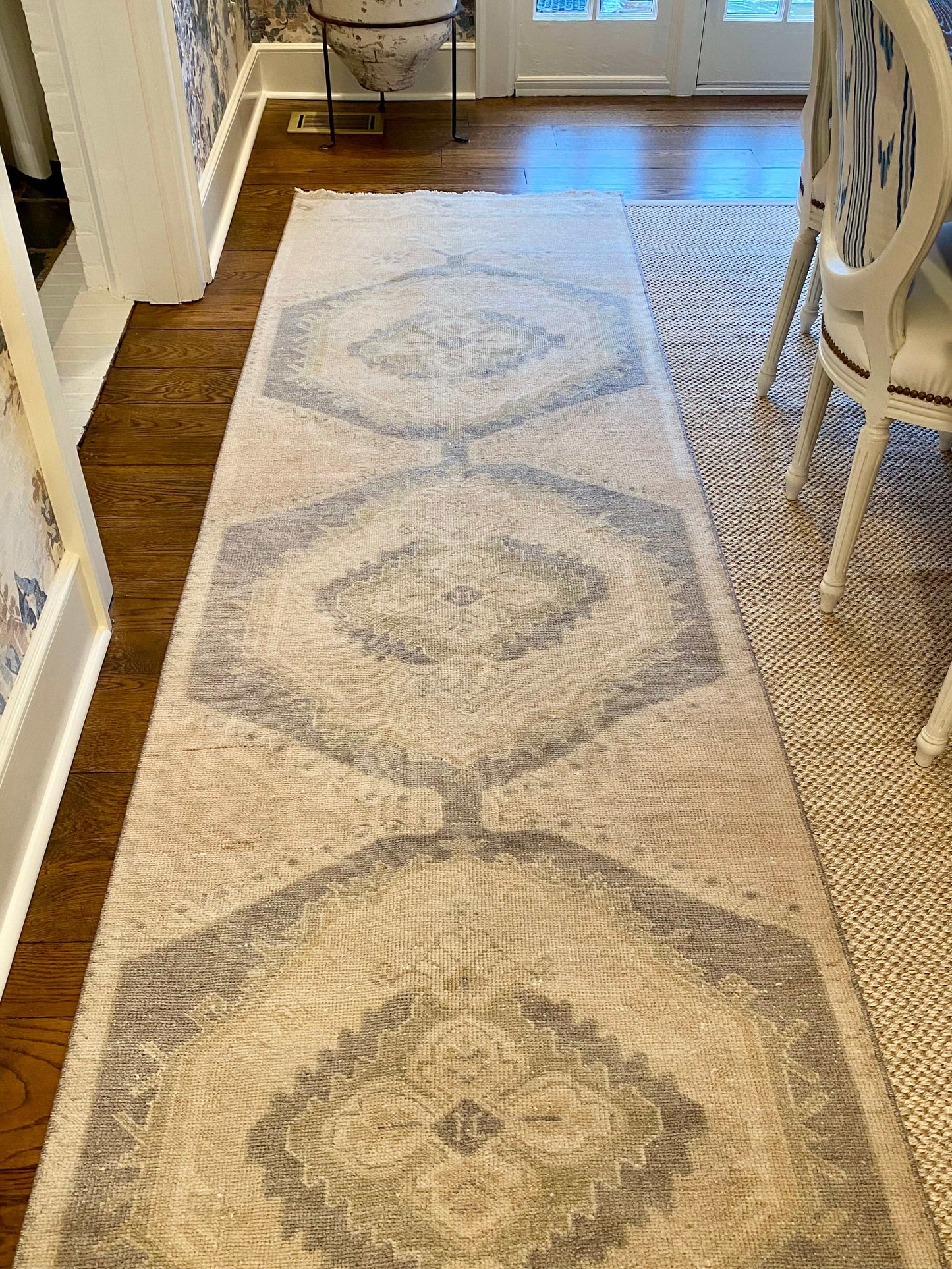 2 of 2 Matching Oushak Runner