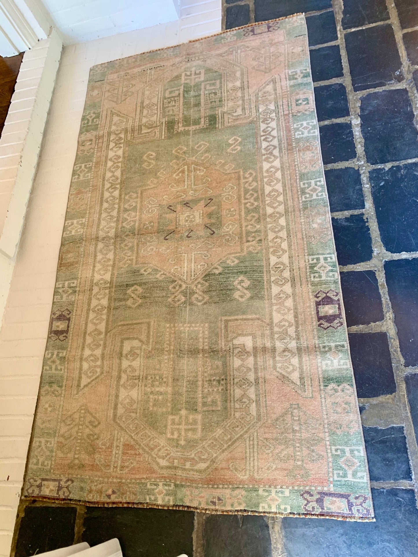 3’7”x6’7” Vintage Oushak Area Rug