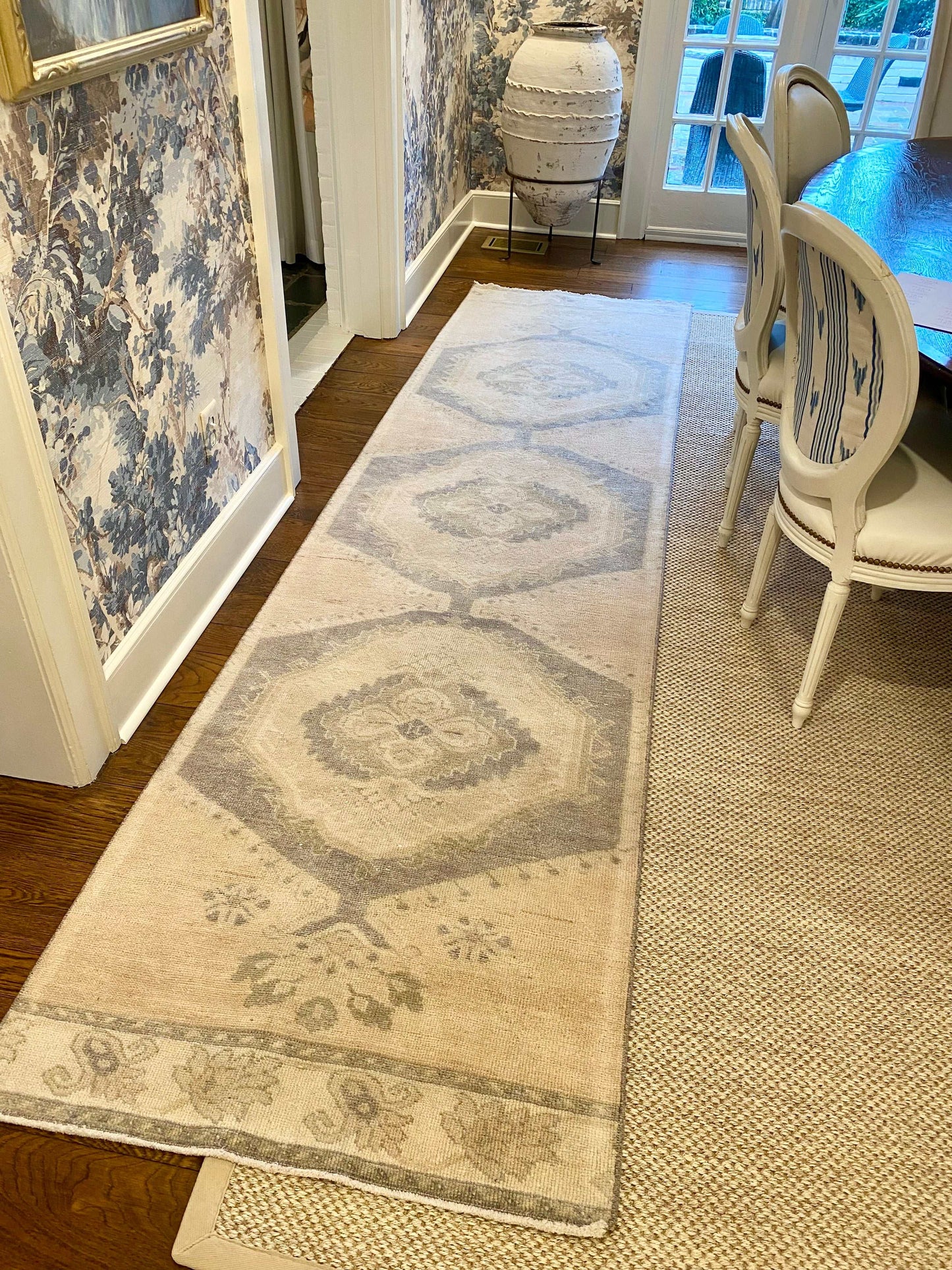 2 of 2 Matching Oushak Runner
