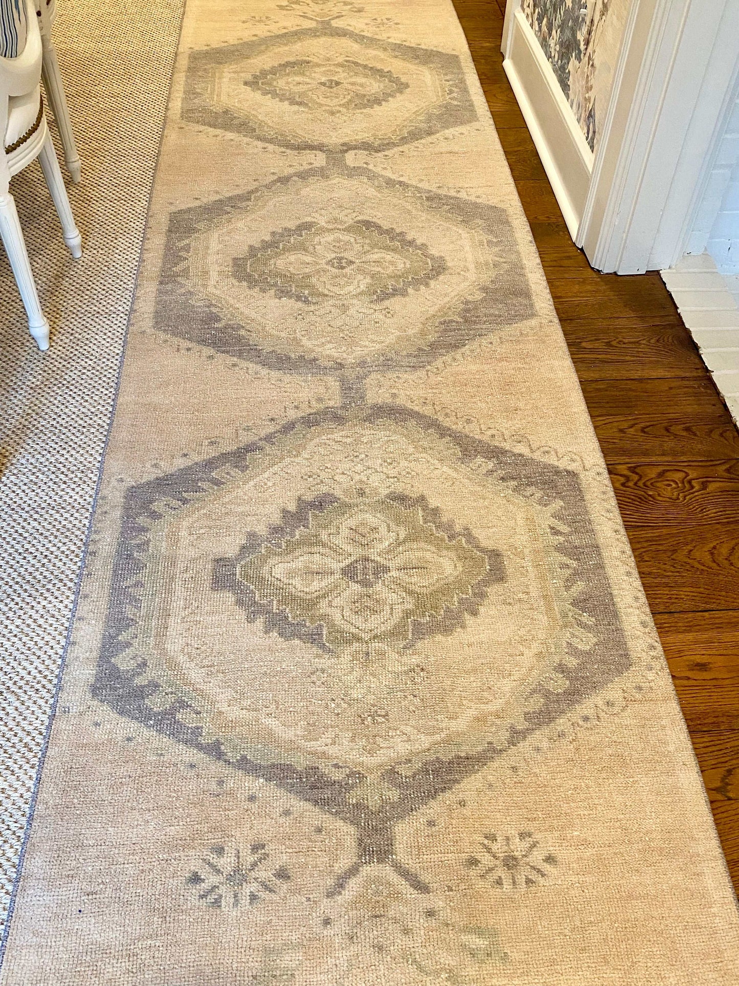 2 of 2 Matching Oushak Runner