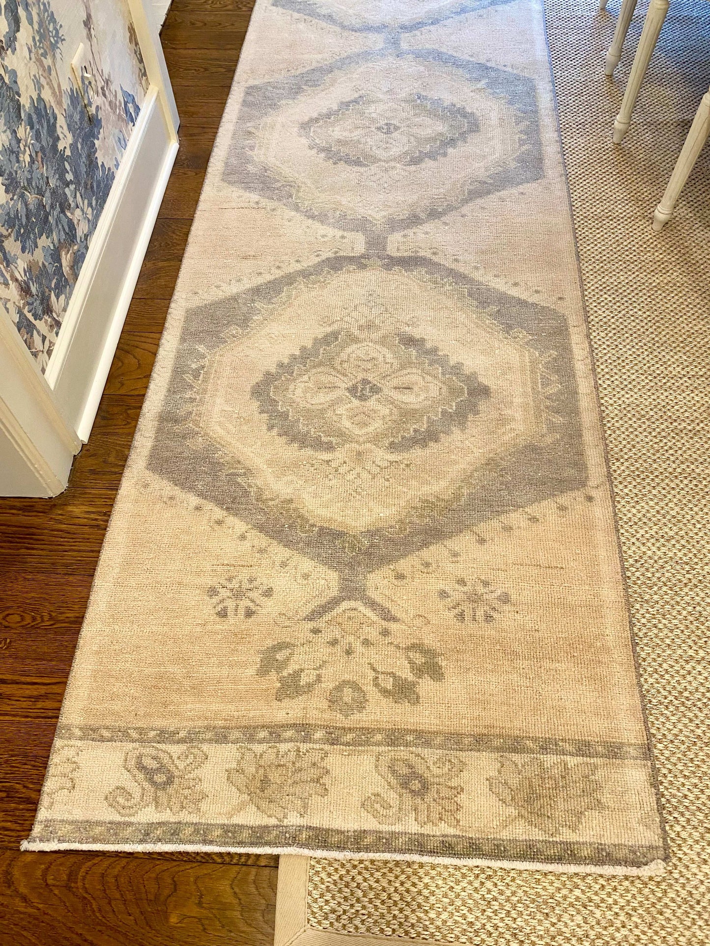 2 of 2 Matching Oushak Runner