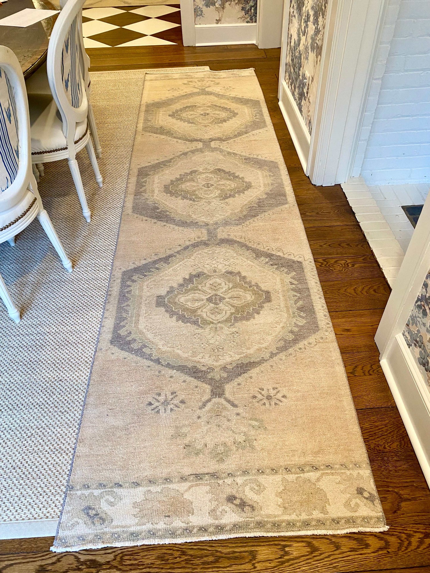 2 of 2 Matching Oushak Runner