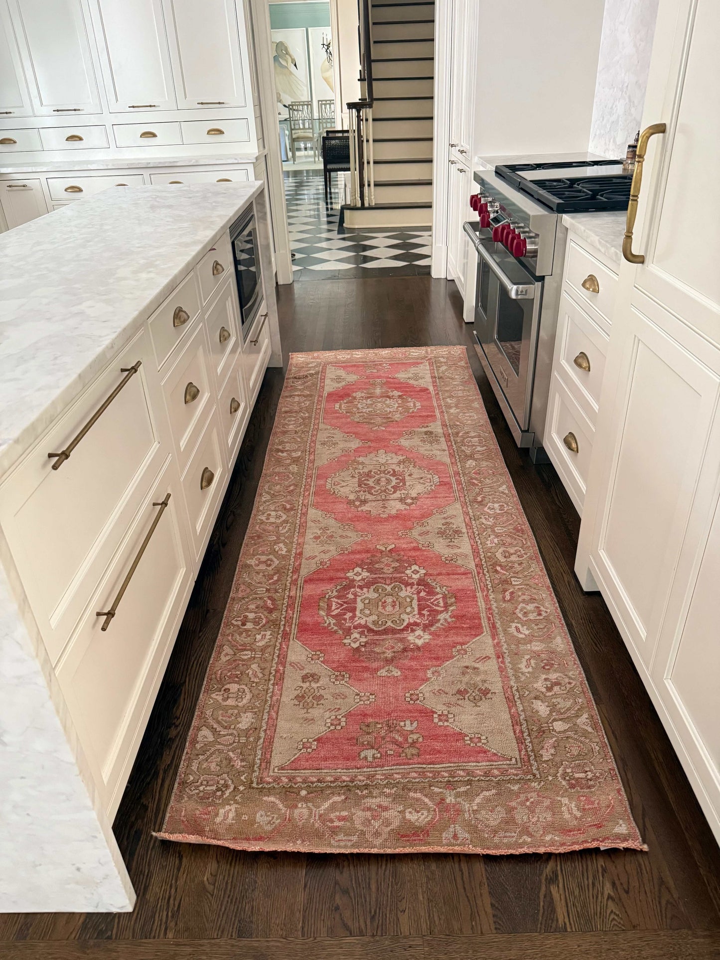 3’3”x9’9” Vintage Oushak Runner