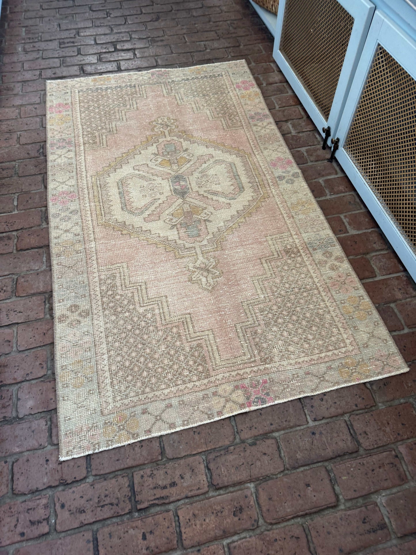 3'5" x 6' Area Rug with Blush