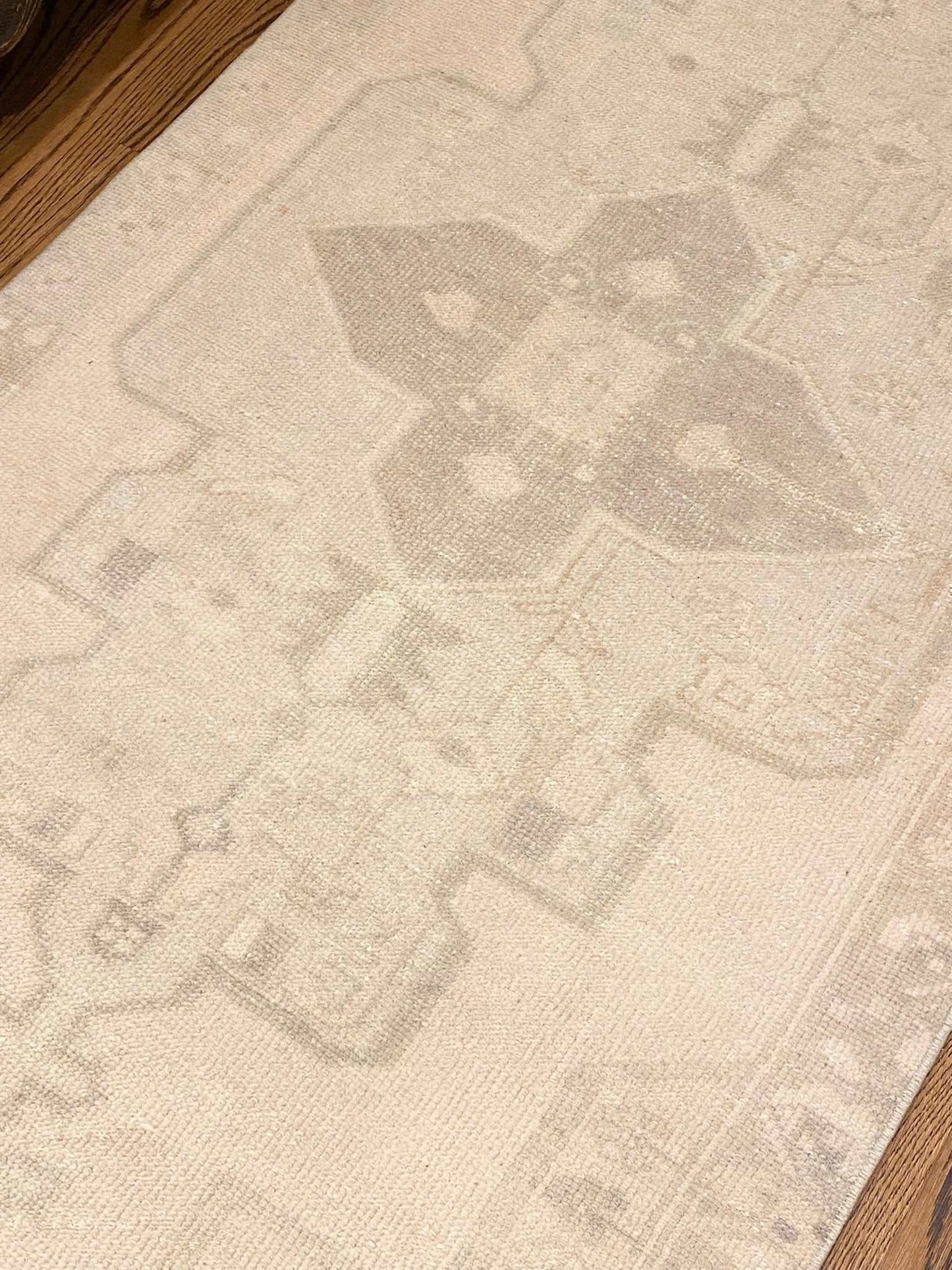 3'2" x 7'3" Neutral Area Rug