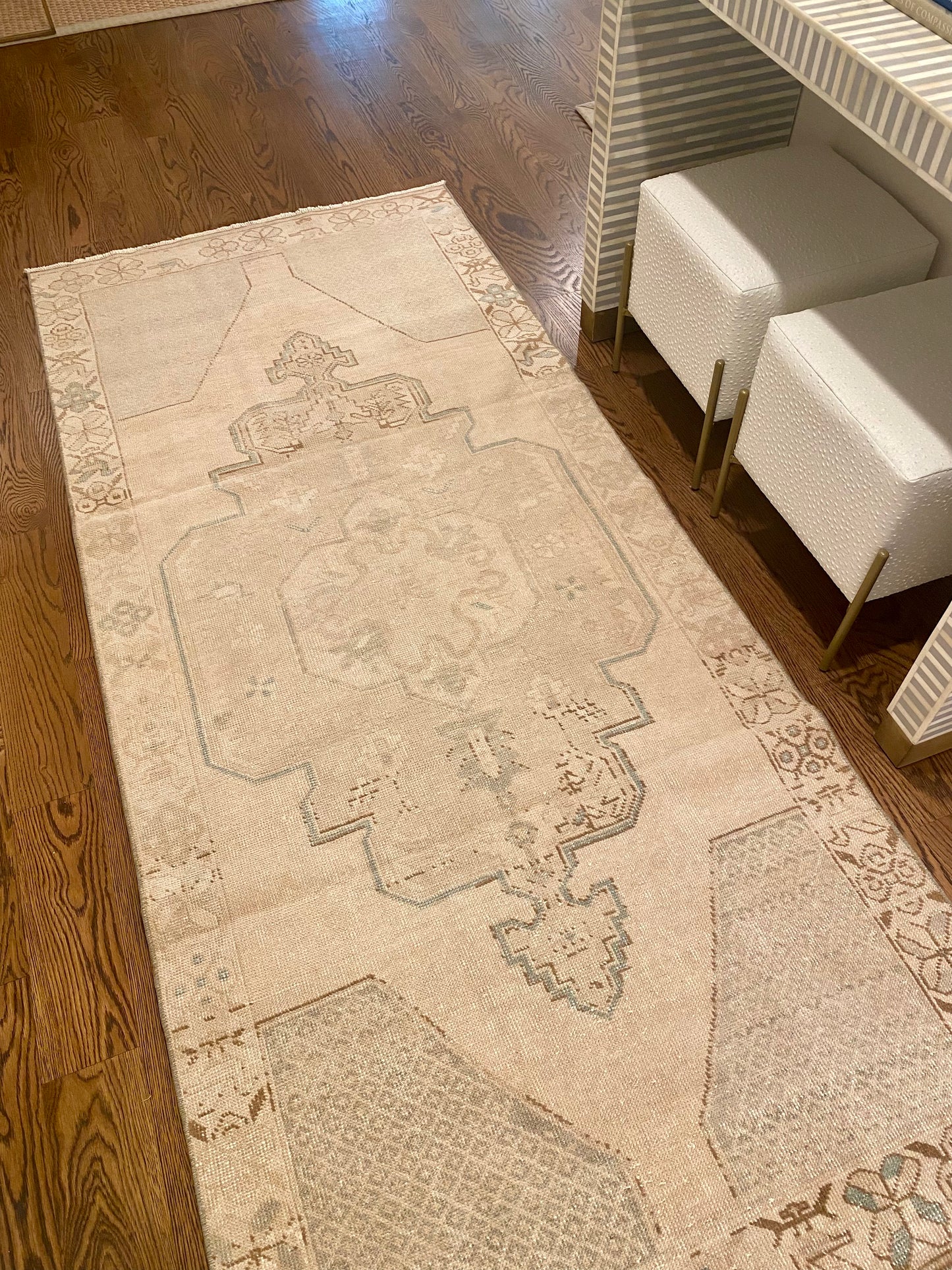3’6”x8’3” Muted Area Rug