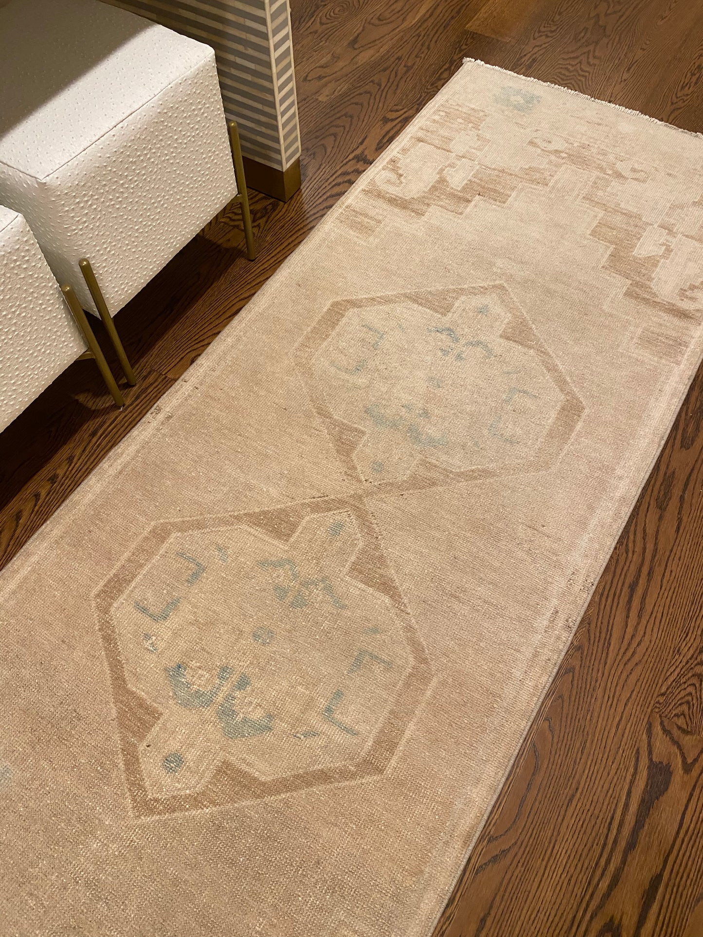 2’8”x8’0” Vintage Oushak Runner