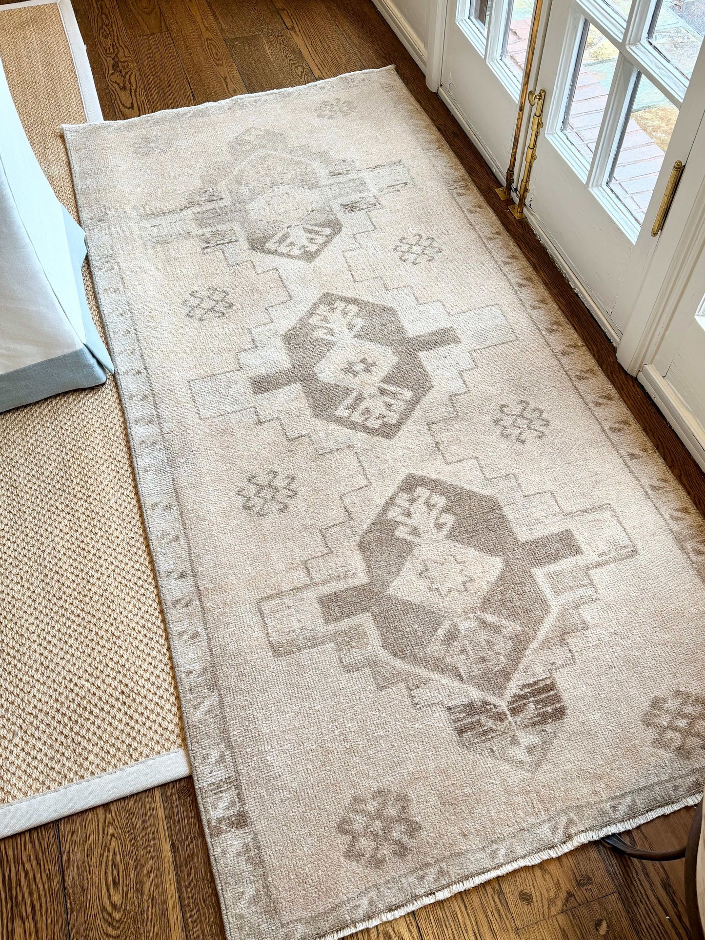 3’3”x6’11” Vintage Oushak Runner