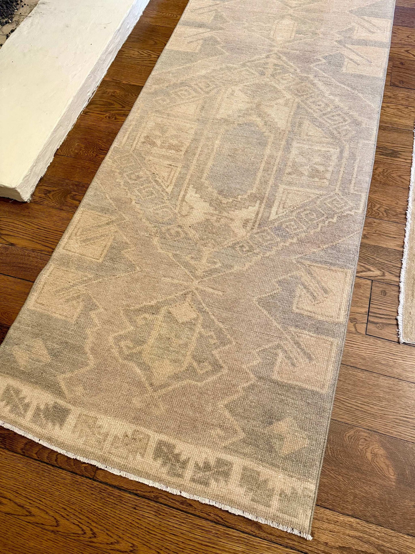 3’2”x11’7” Vintage Turkish Runner