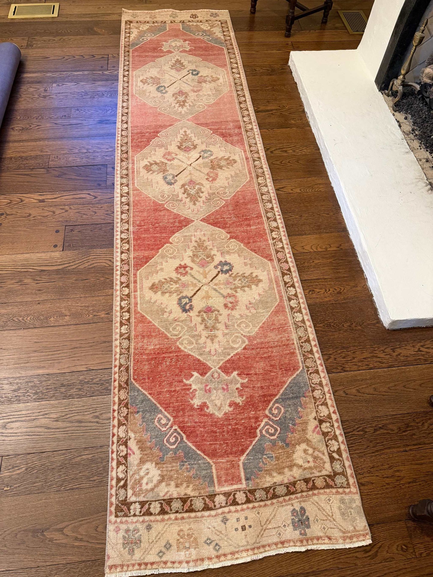 2’9”x11’5” Vintage Turkish Runner