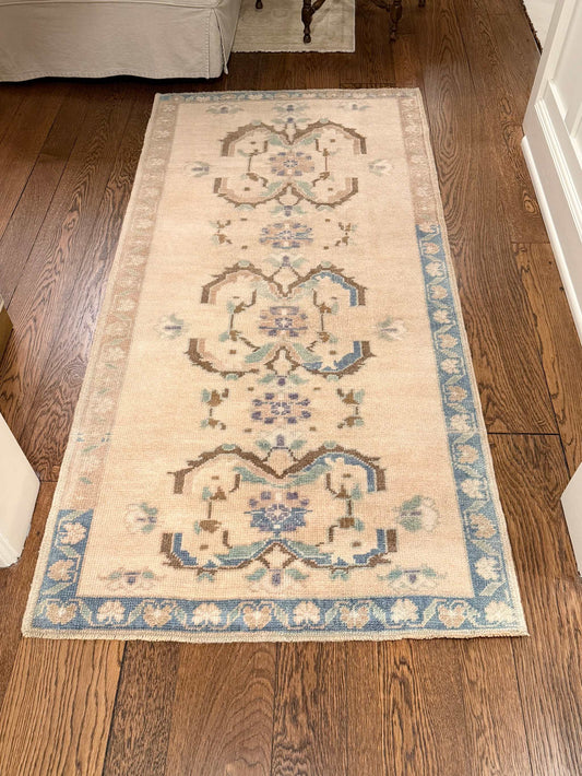 3’2”x6’7” Oushak Runner