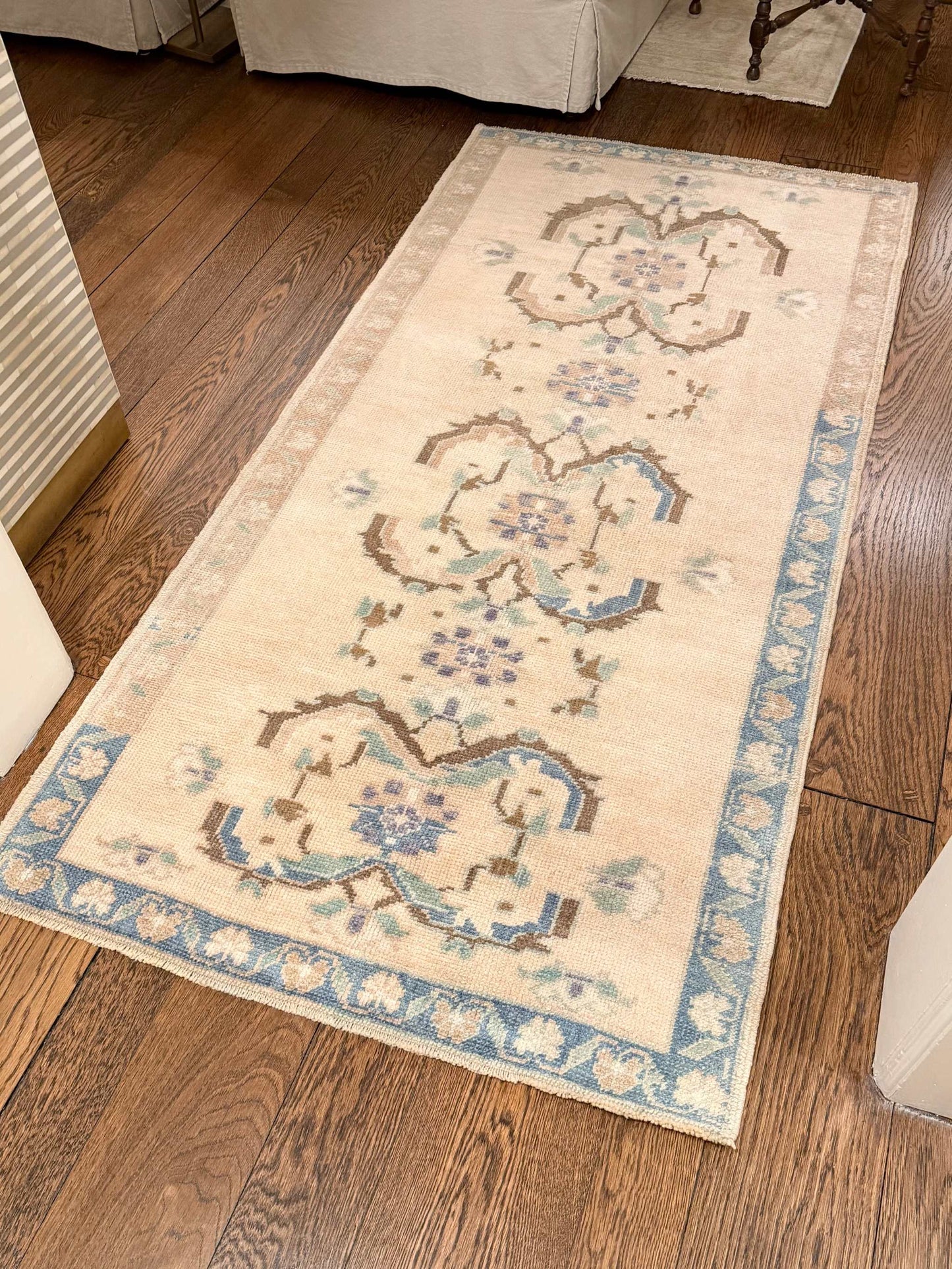 3’2”x6’7” Oushak Runner