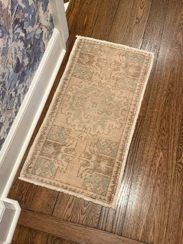 1'7" x 2'11" Neutral Turkish Mat