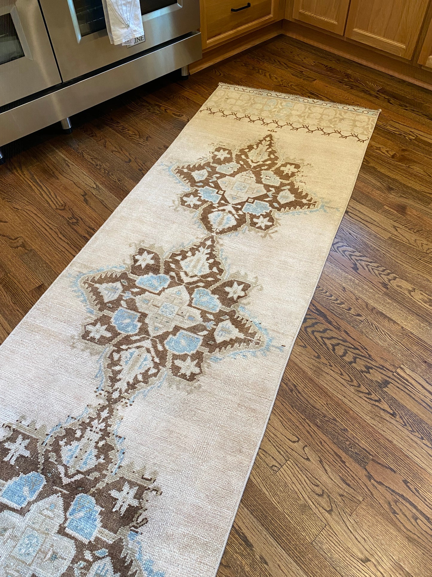 2’10”x12’3 Vintage Oushak Runner