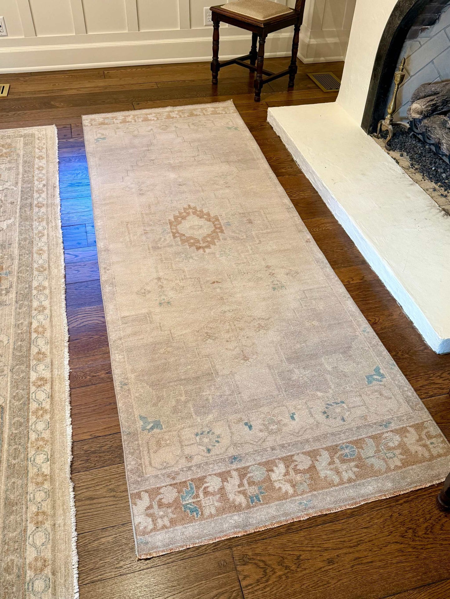 3’2”x9’0” Vintage Oushak Runner