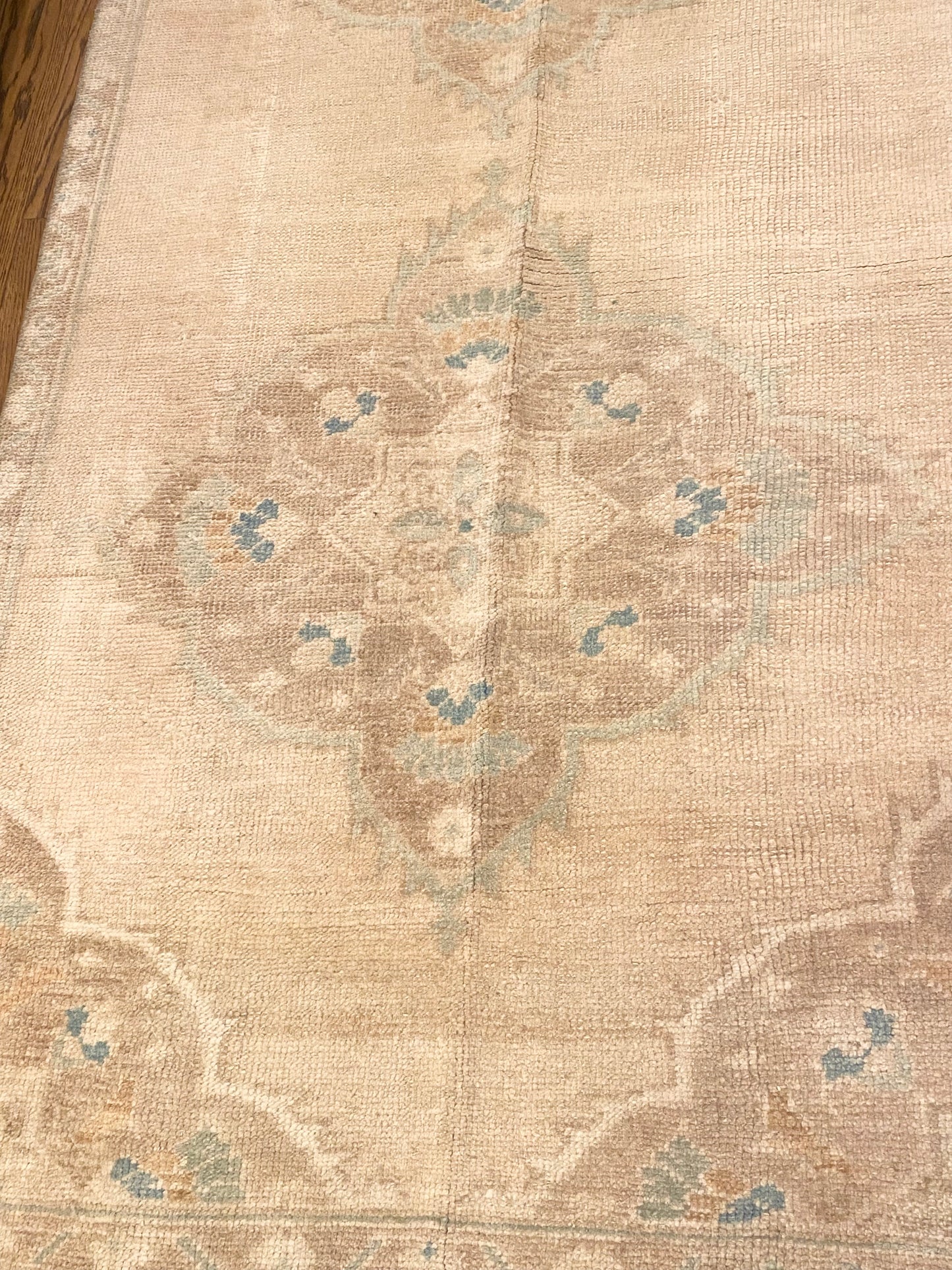 2 of 2 Matching Vintage Oushak Runner