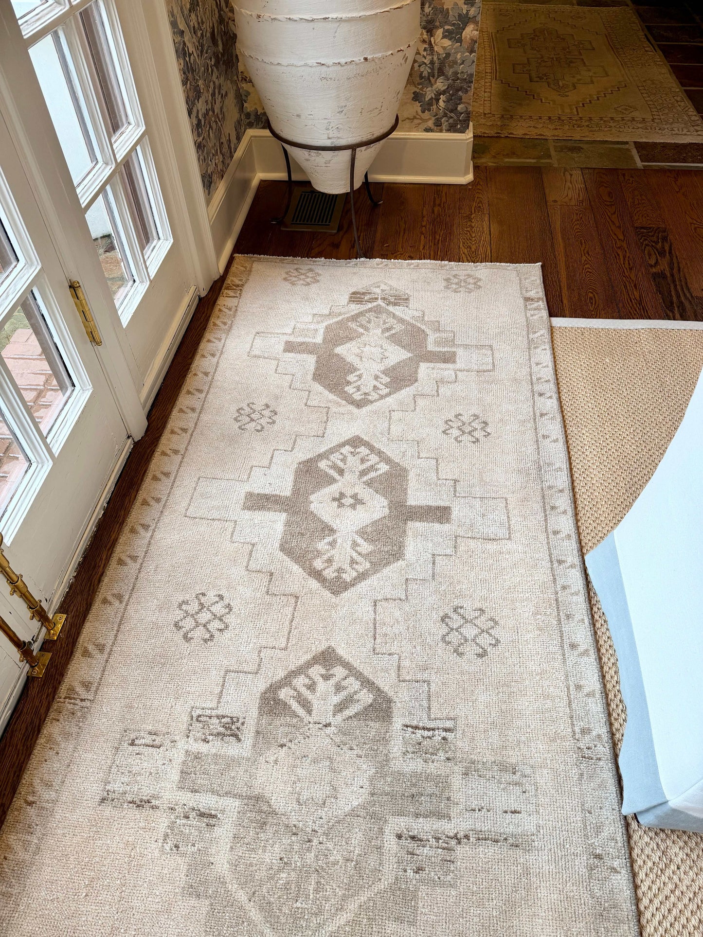 3’3”x6’11” Vintage Oushak Runner