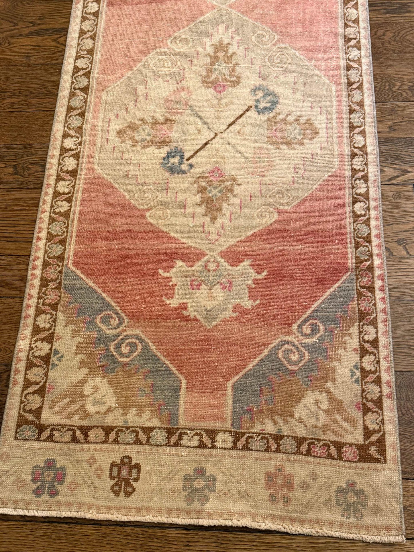2’9”x11’5” Vintage Turkish Runner
