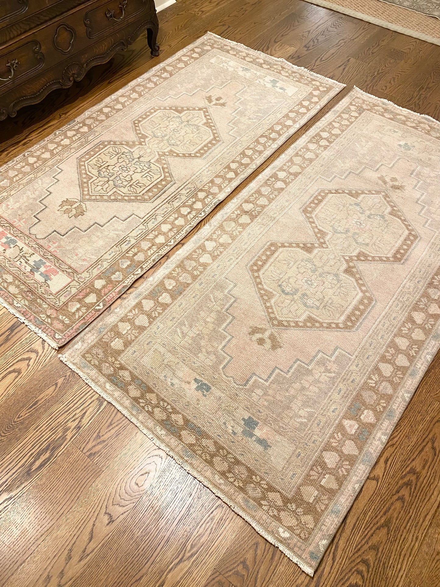 2 of 2 Matching Oushak Area Rug 3'1" x 6'5"