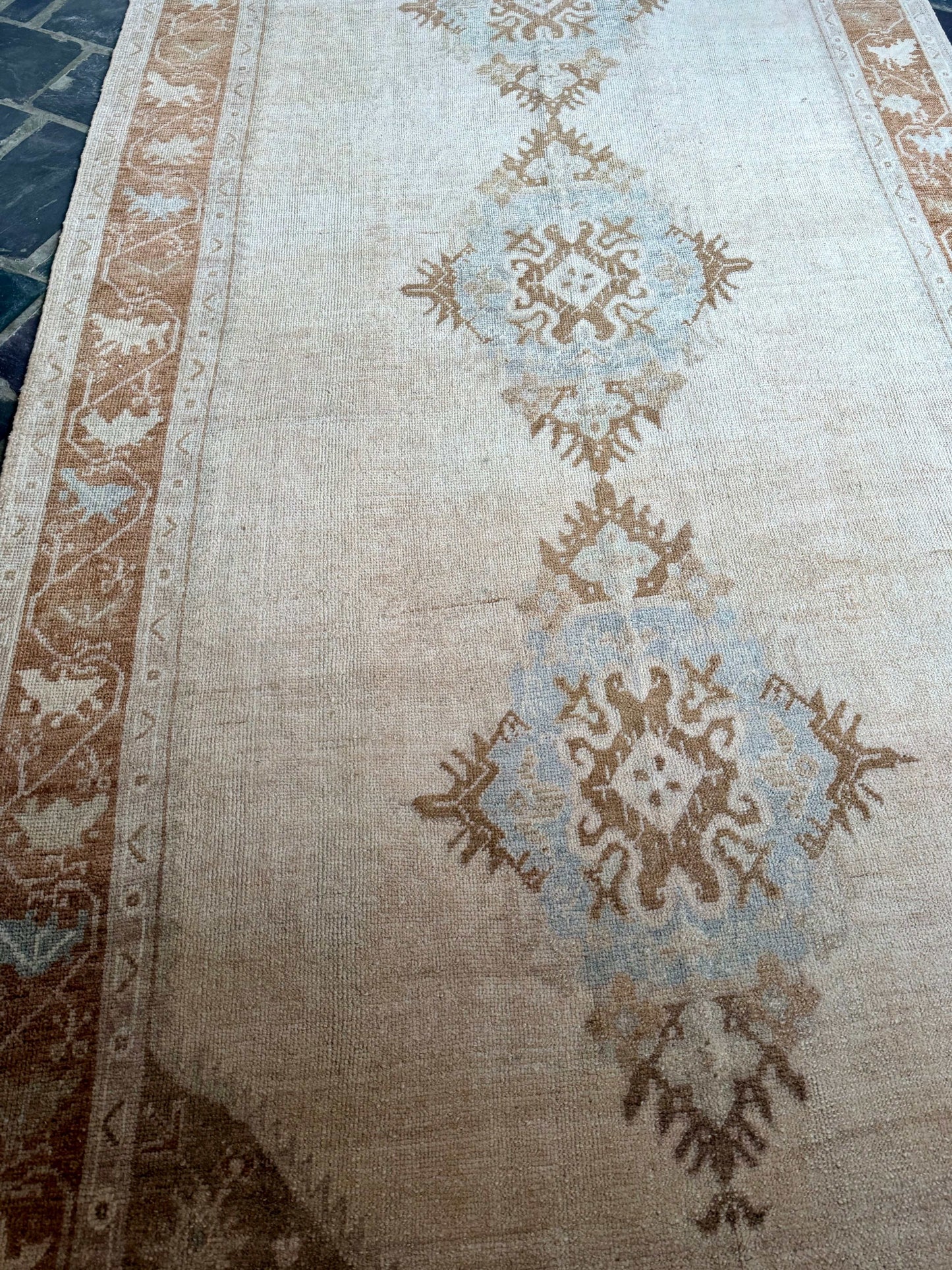 5’5”x11’7” Vintage Oushak Gallery Runner