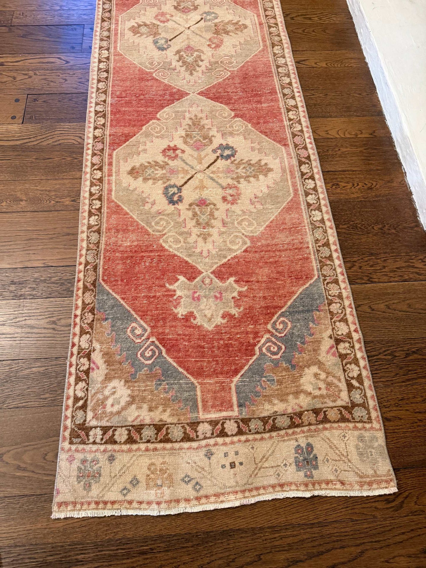 2’9”x11’5” Vintage Turkish Runner