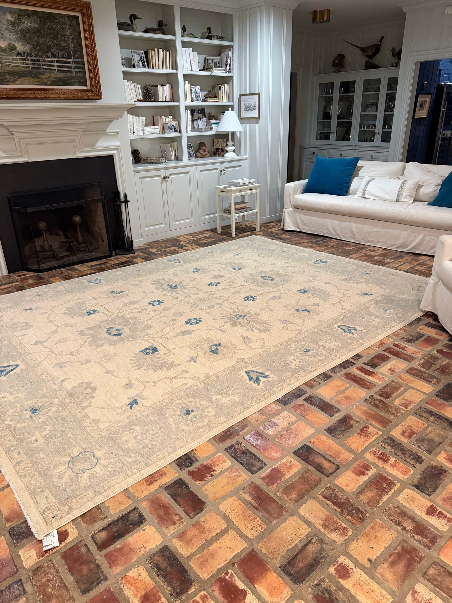 8’9” X 12’1 Large Oushak Area Rug￼
