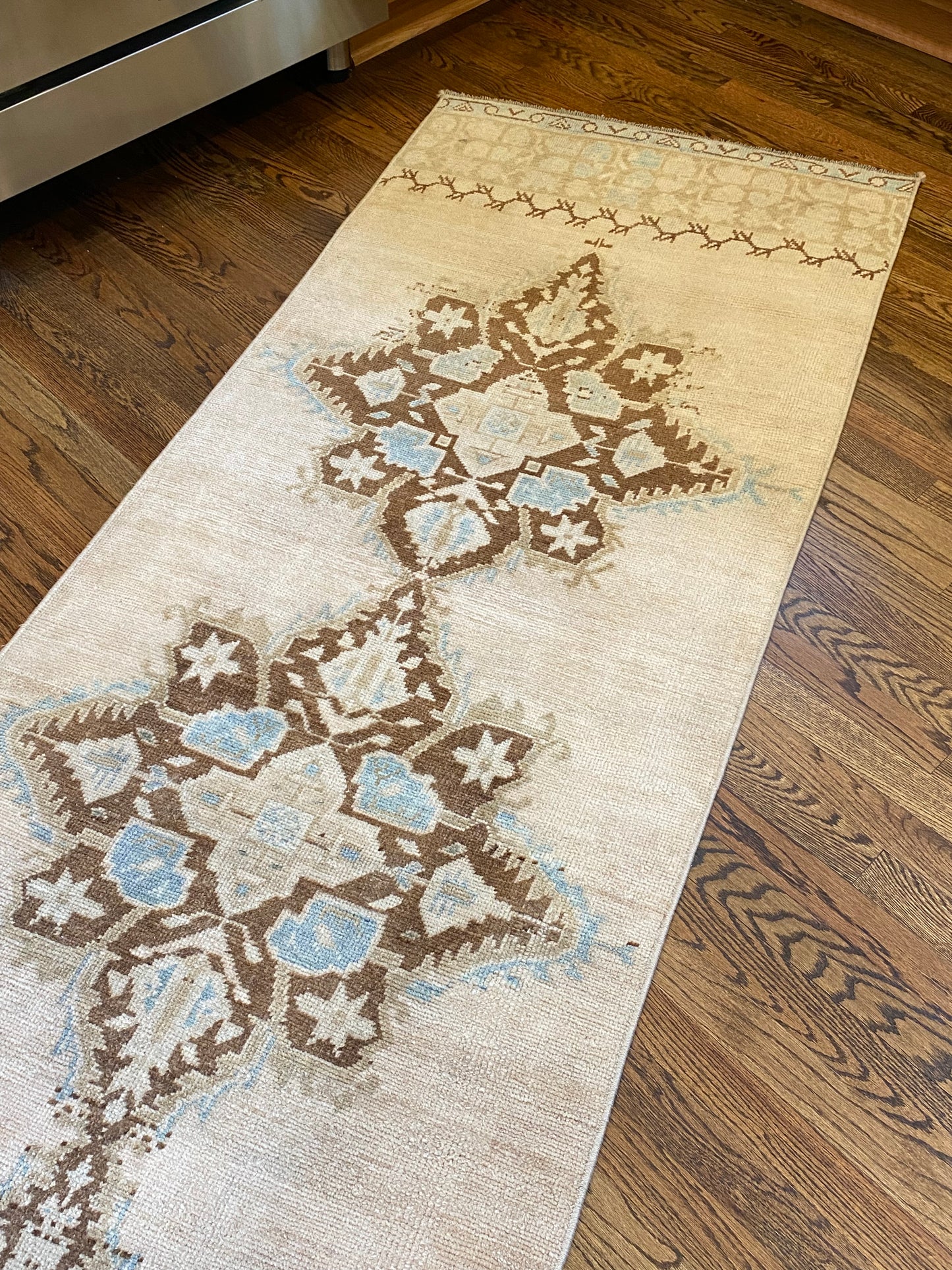 2’10”x12’3 Vintage Oushak Runner