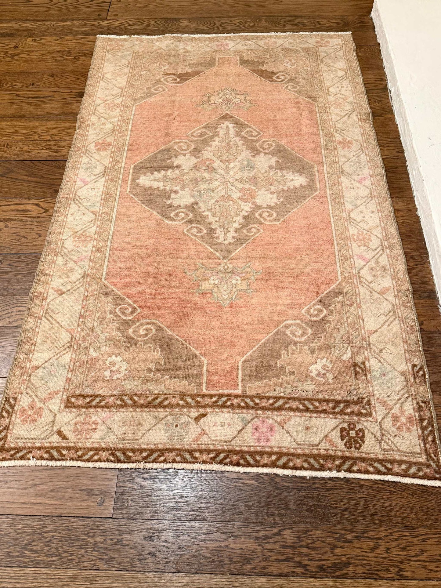 3’8”x6’0” Colorful Turkish Area Rug