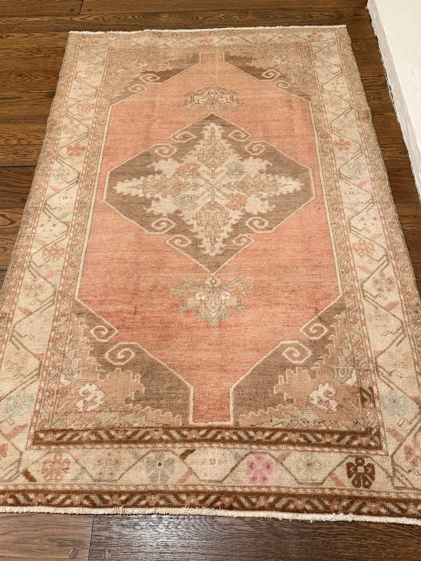 3’8”x6’0” Colorful Turkish Area Rug