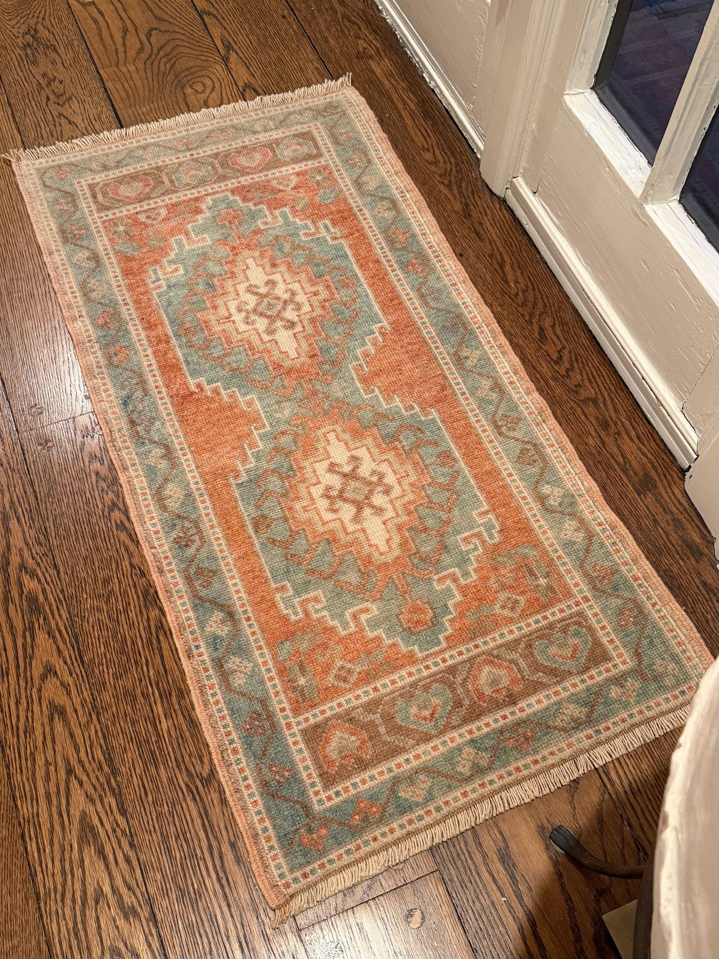 2 of 2 Matching Oushak Mat