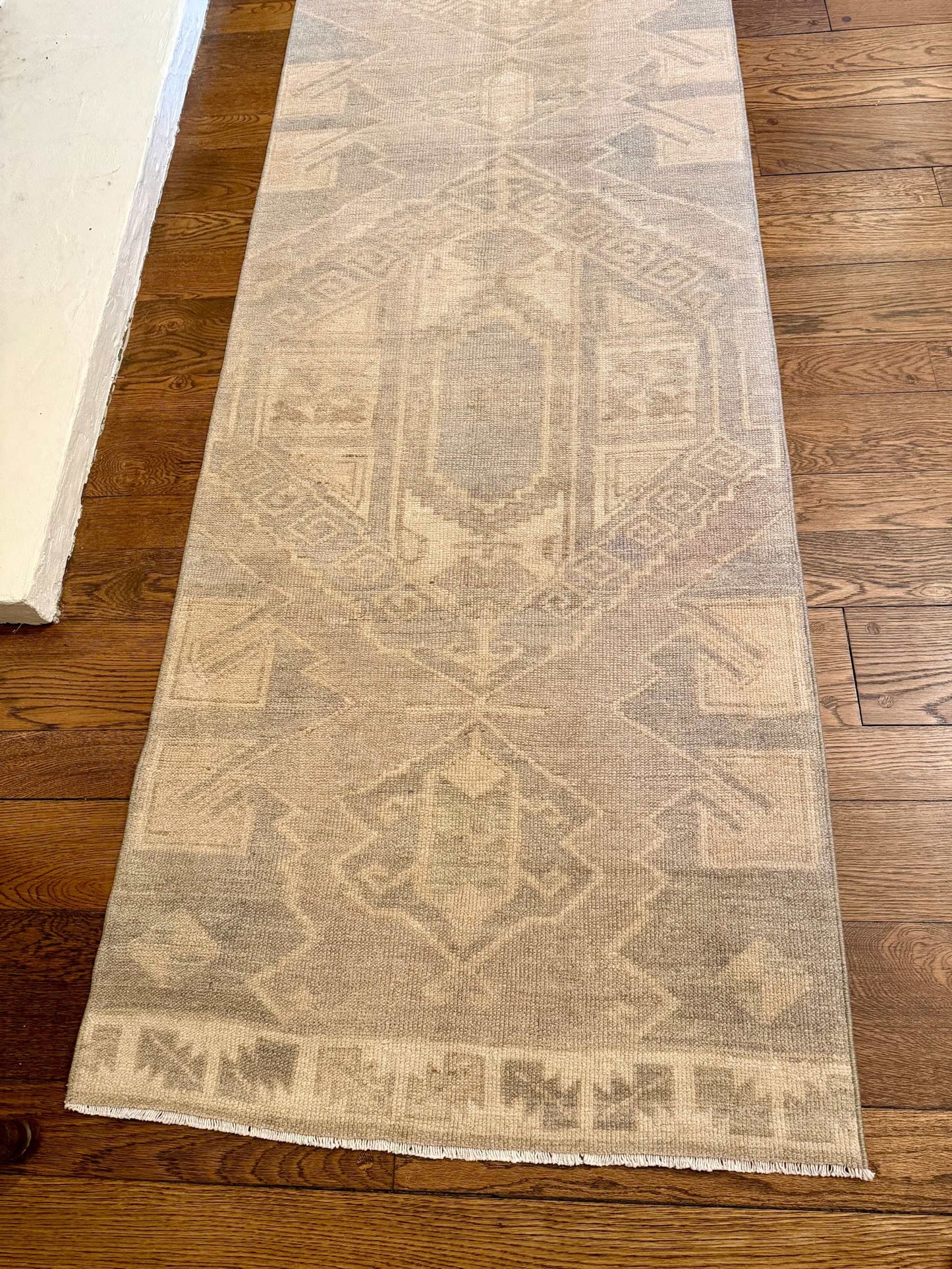 3’2”x11’7” Vintage Turkish Runner