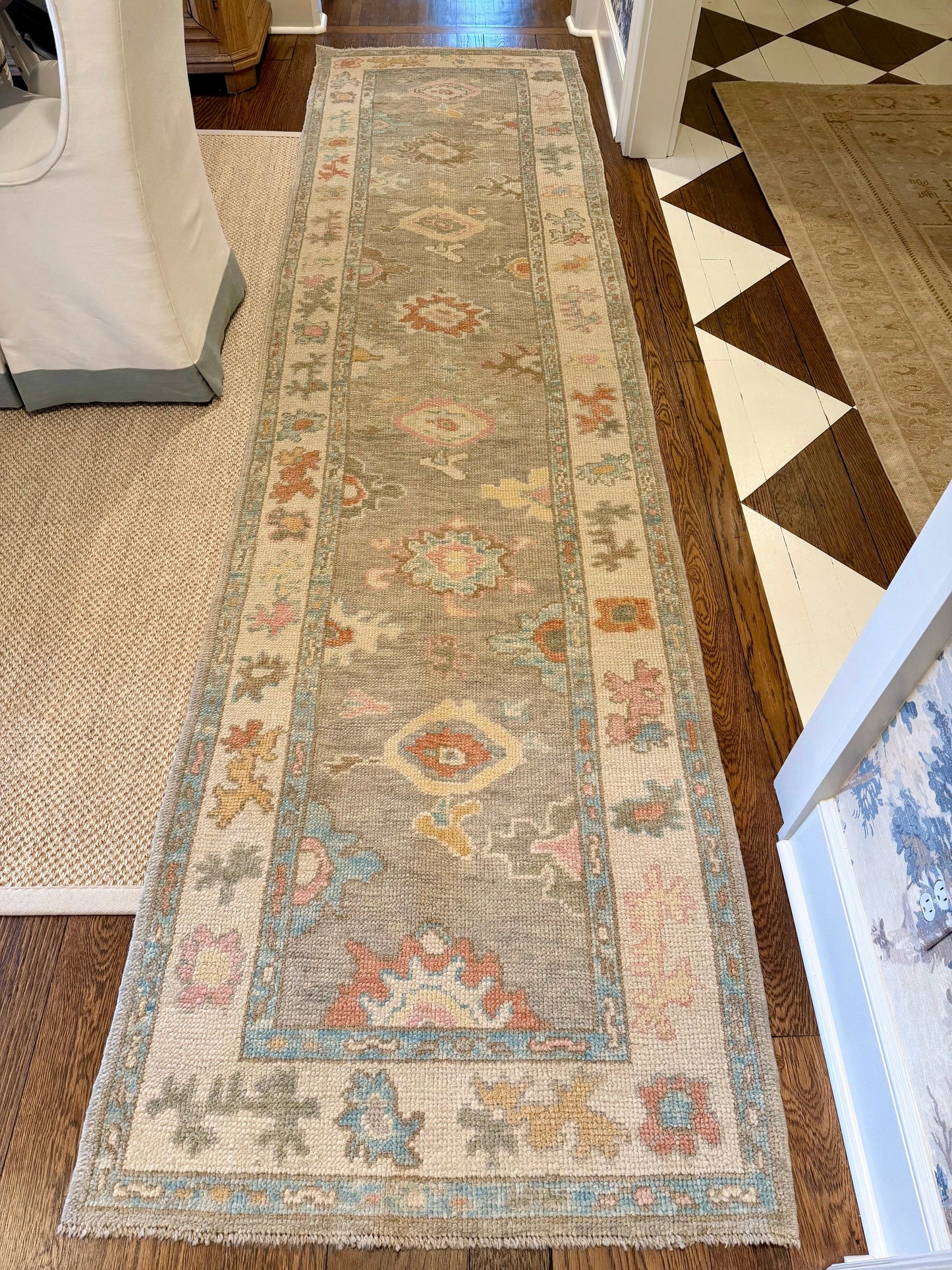 3’2”x12’4” Gorgeous Oushak Runner