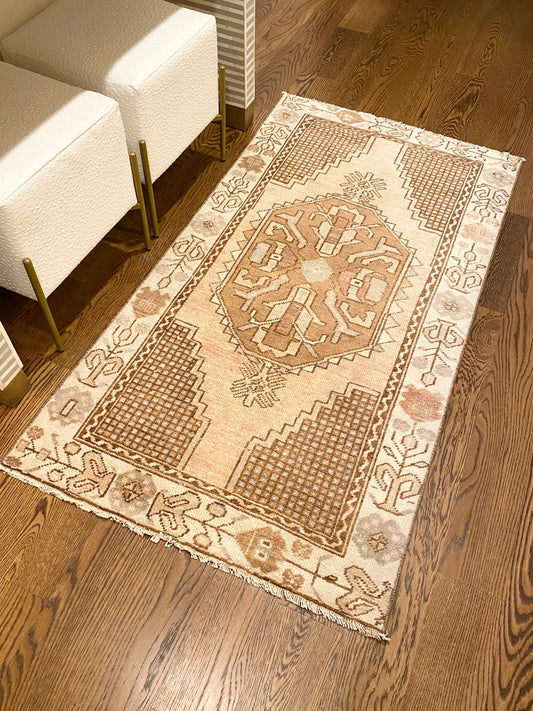 2’8”x5’1” Oushak Area Rug