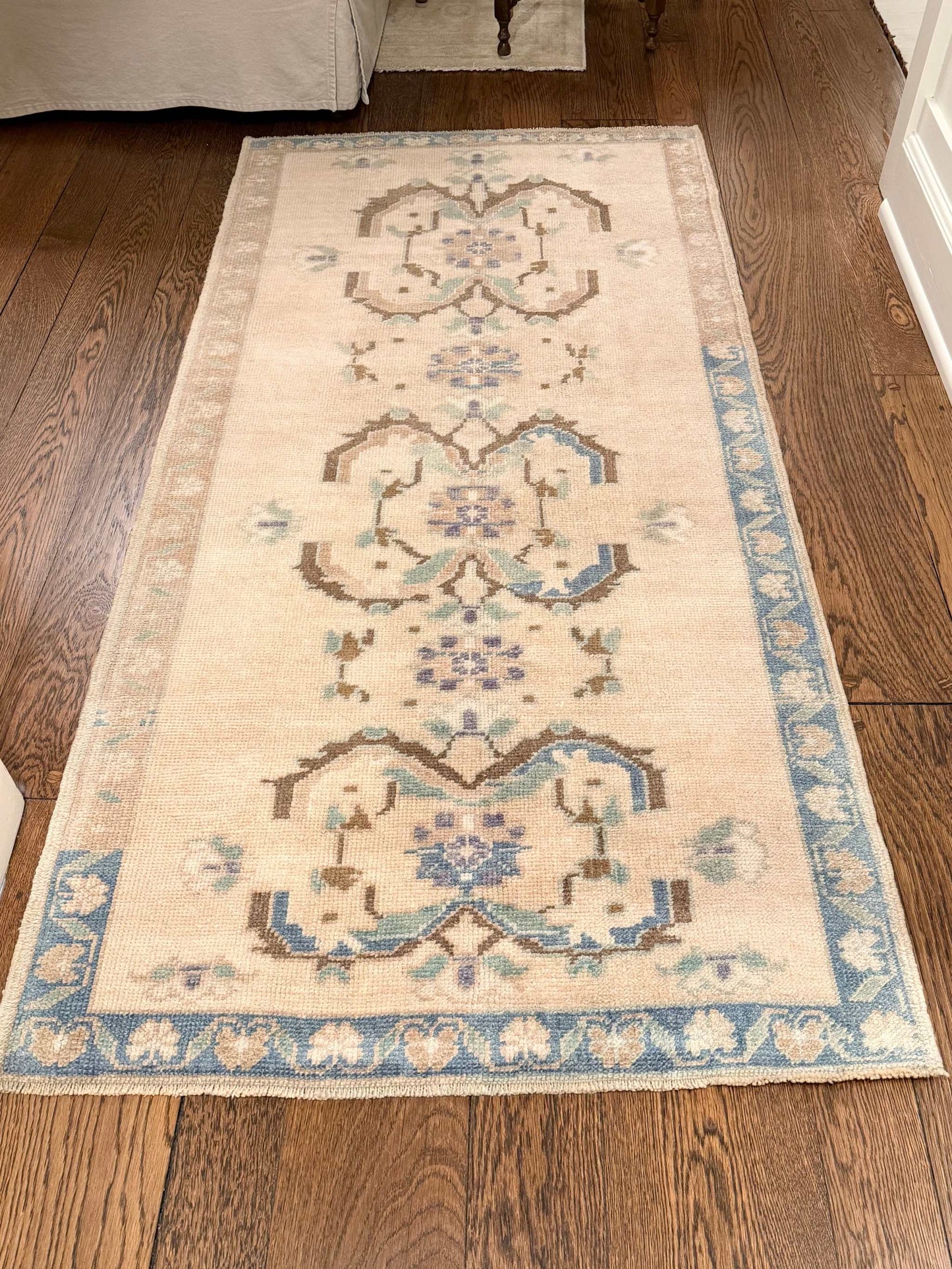 3’2”x6’7” Oushak Runner