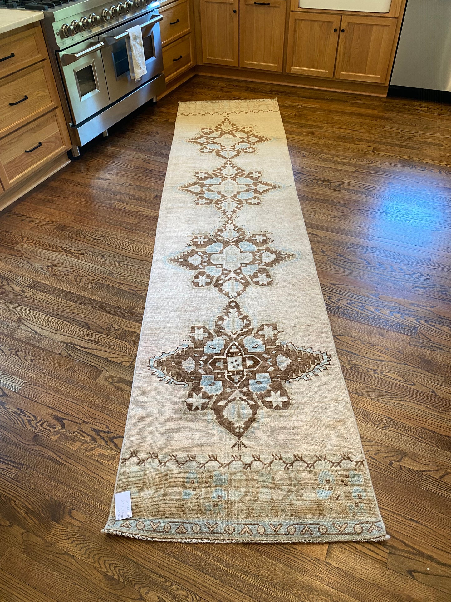 2’10”x12’3 Vintage Oushak Runner