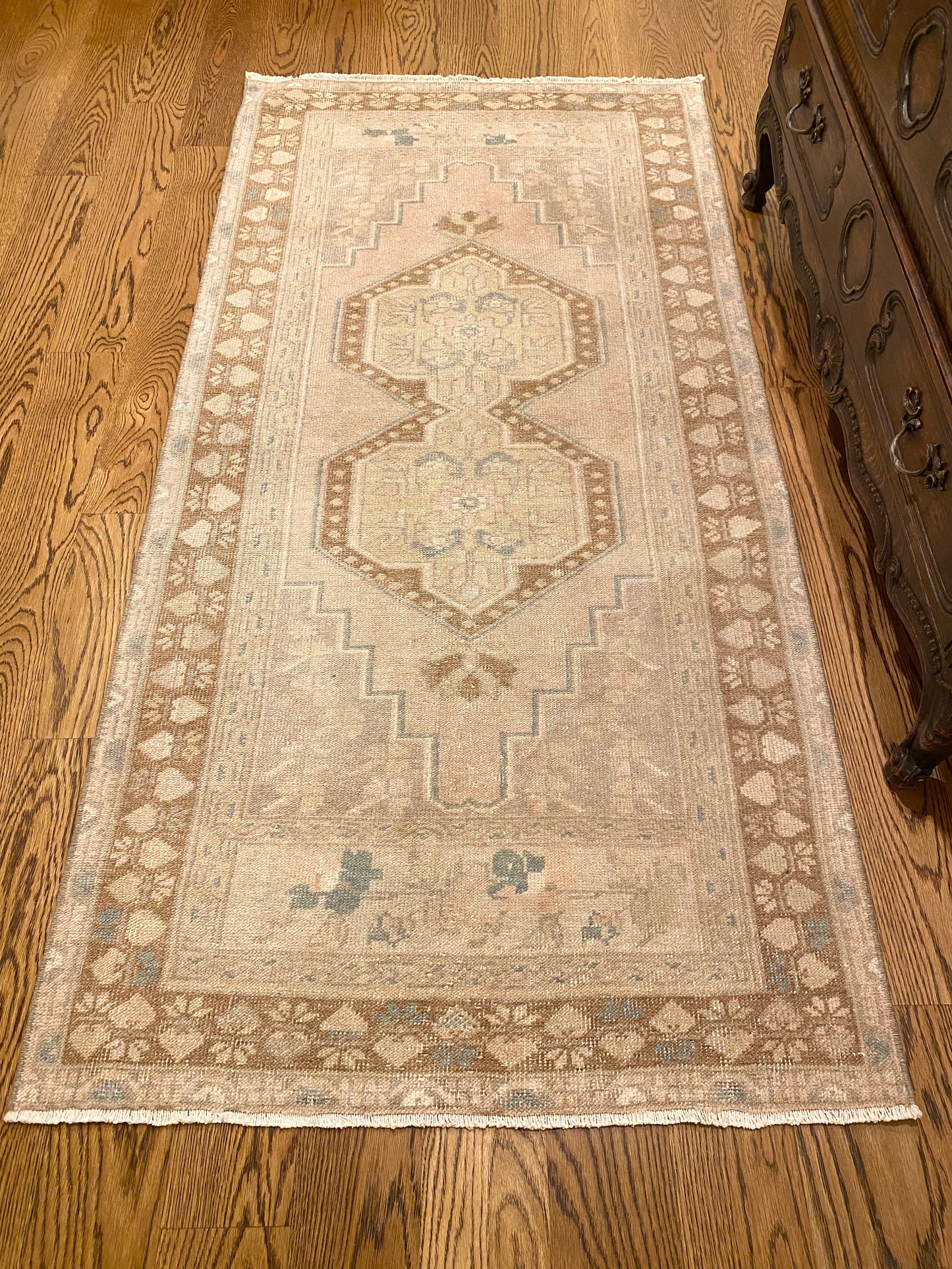 2 of 2 Matching Oushak Area Rug 3'1" x 6'5"