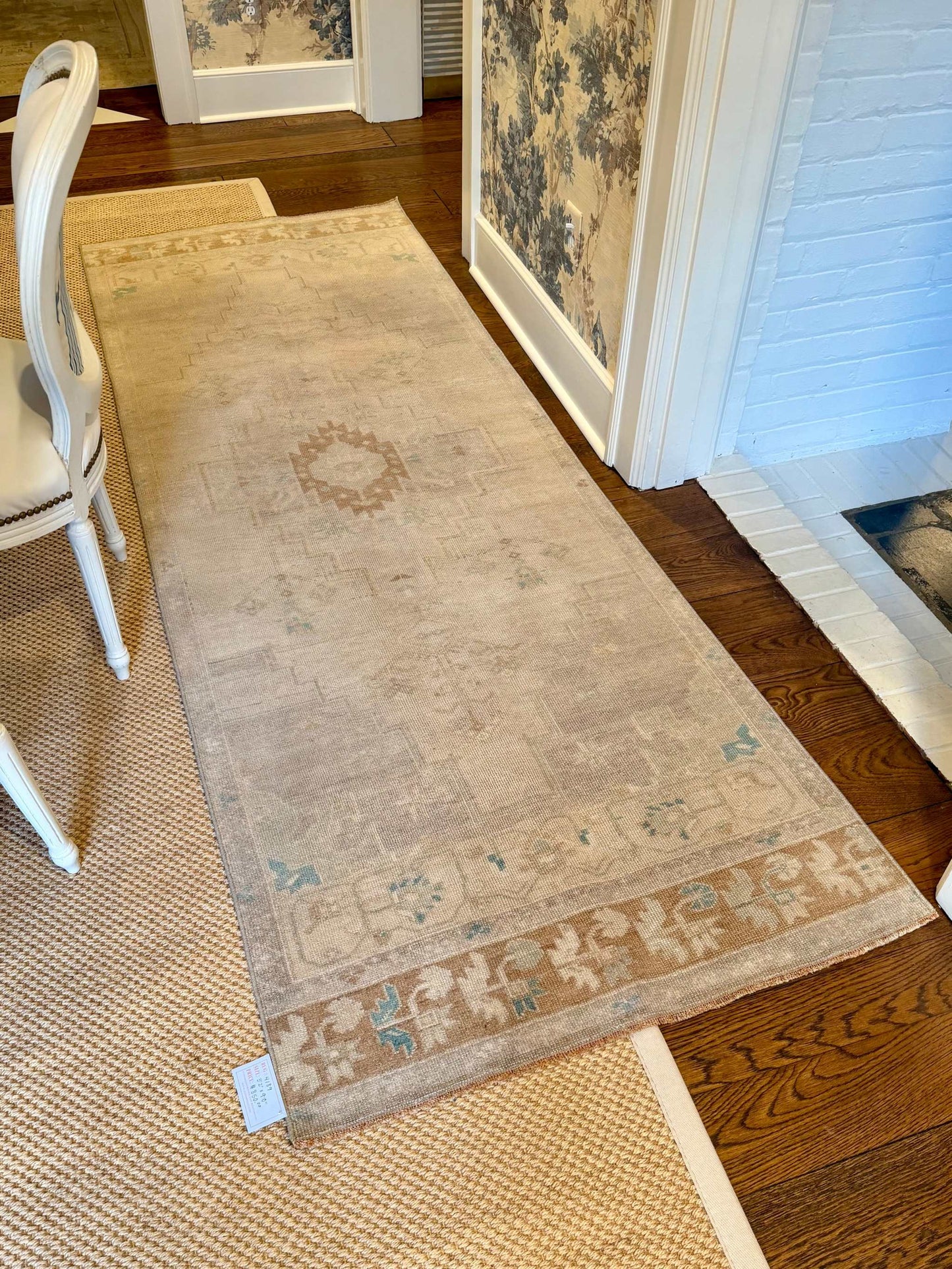 3’2”x9’0” Vintage Oushak Runner