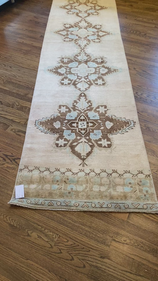 2’10”x12’3 Vintage Oushak Runner